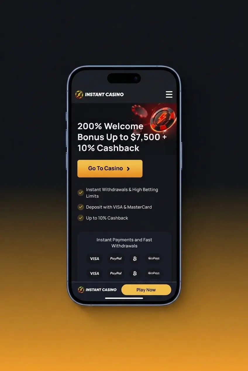Step-by-step guide to withdraw money from Instant Casino account using verified payment methods like Interac or Bitcoin