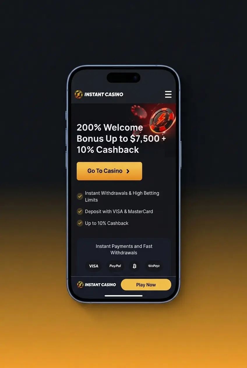 Step-by-step guide to withdraw money from Instant Casino account using verified payment methods like Interac or Bitcoin